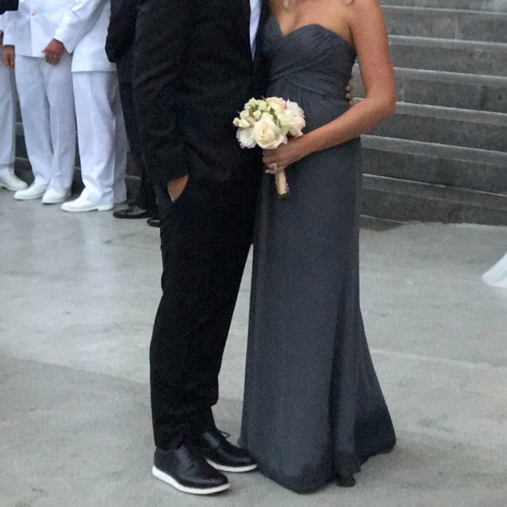 Hayley Paige strapless bridesmaids dress size 4